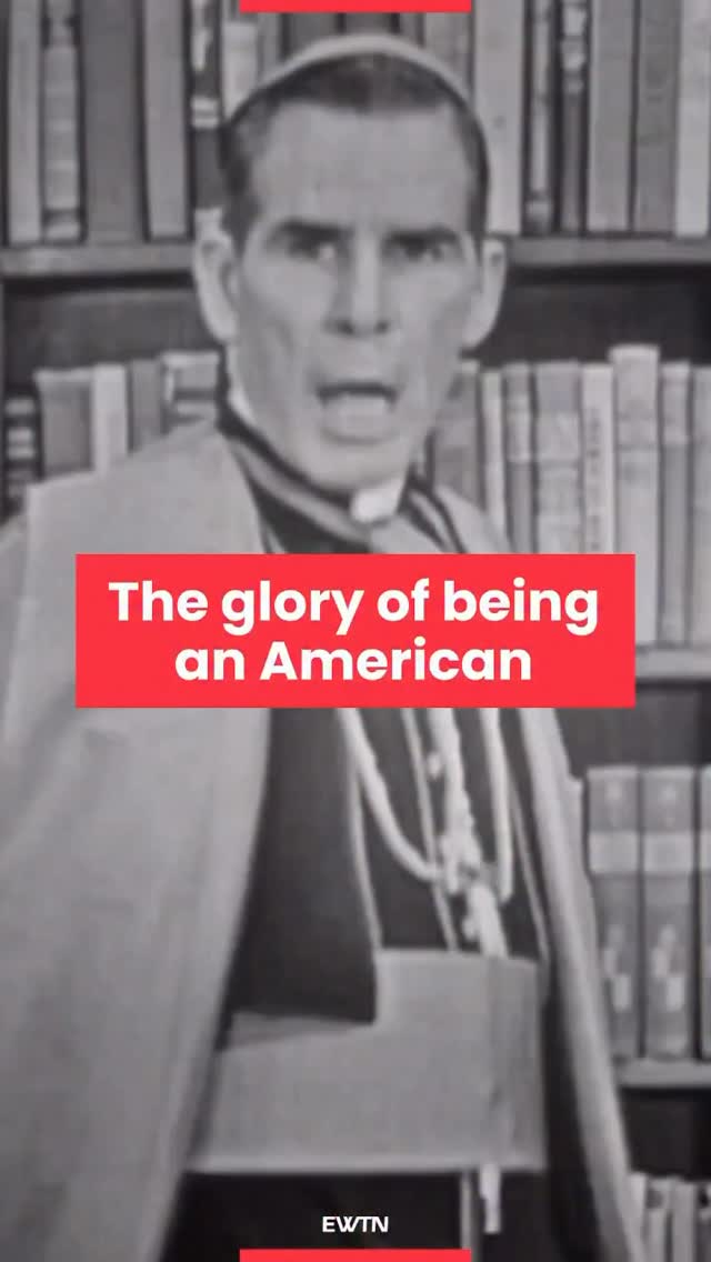 God bless America & America, bless God! Happy 250th Birthday! 🇺🇸🇺🇸🇺🇸
Soon to be Blessed Fulton Sheen, pray for us!
📷cred: @ewtnmedia