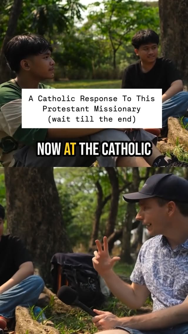 I love all my Christian brothers and sisters and pray that we might become one someday, just like Jesus prayed for. But the problem I encounter in so many conversations is that people have been told erroneous things about the Catholic faith. So they end up despising or fearing what they THINK the Catholic Church teaches, not what it actually does.
✅ out @truthly.ai if you want to learn, articulate, or better understand what Catholicism actually teaches. It is so incredibly helpful 🤯🙌🏼!
#catholic #christian #apologetics